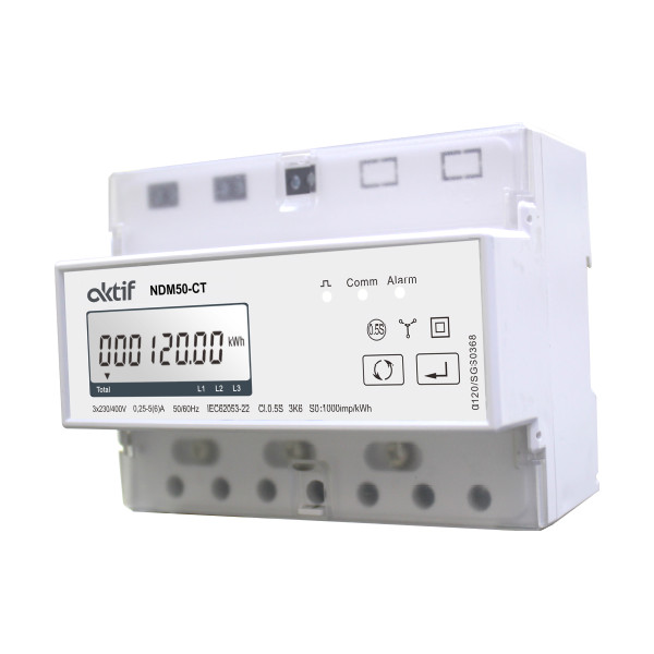 NDM50 Series – Rail Mounted Energy Analyzers with Circuit Breakers